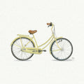Bike Miniature Watercolor Painting