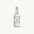 Casamigos Tequila Miniature Watercolor Painting - Art Print