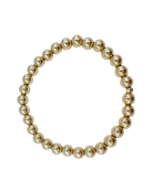 beaded gold bracelet