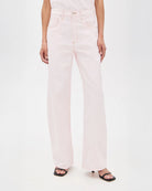 Agolde Low Curve Denim Jeans in Cosmos Pink