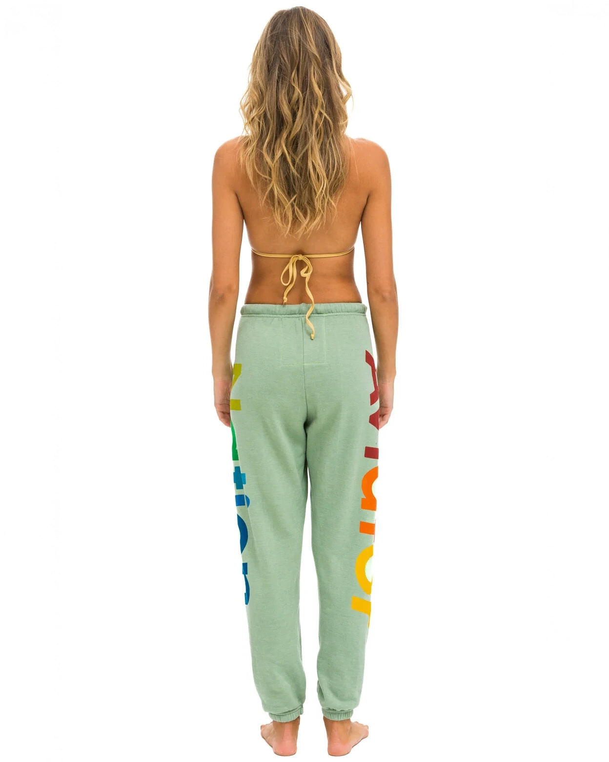 Aviator Nation 2 Sweatpants in Sage