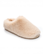 Bedroom Athletics Faux Fur Slippers in Gingerbread