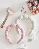 White Padded Headband for Makeup 