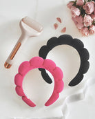 Black Padded Headband for Makeup 