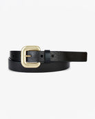 Brave Leather Jamila Belt Brass and Black