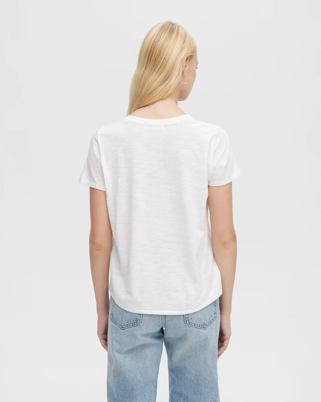 CHRLDR Jane Tee in White