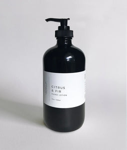 Citrus and Fir Hand Lotion