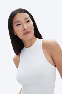 Lyla top- Racer back rib tank top