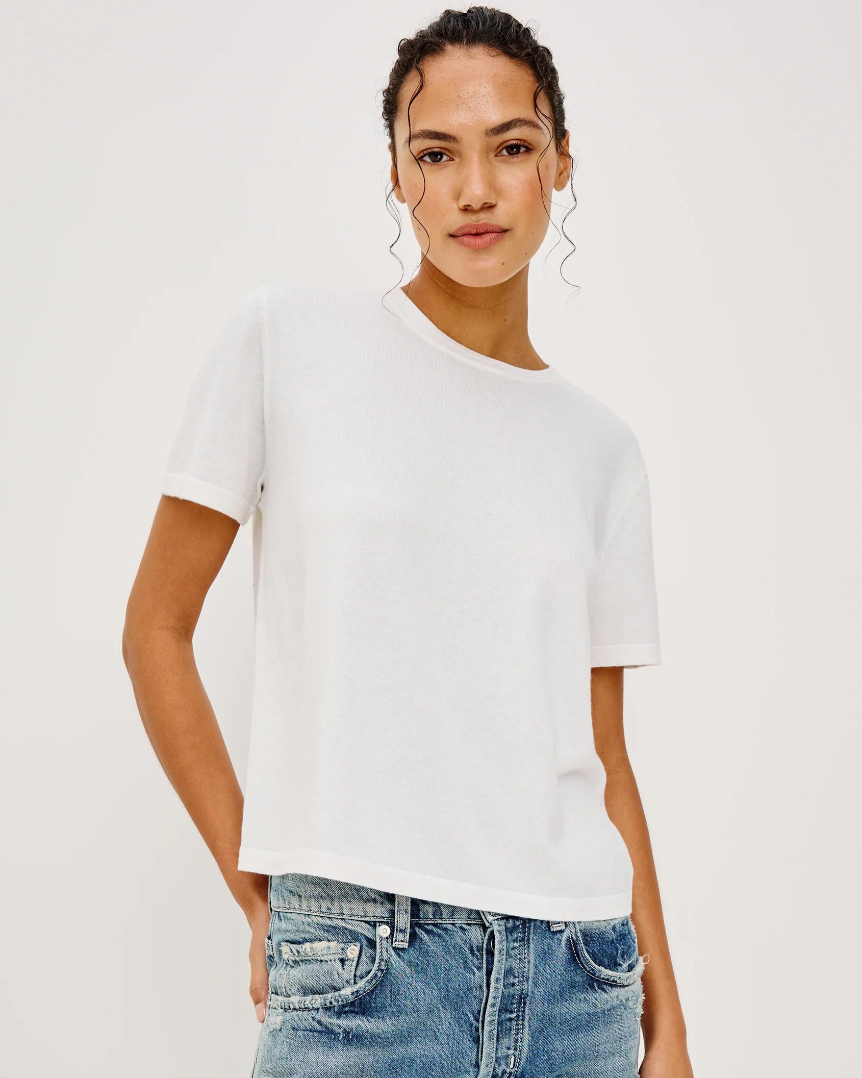 short sleeve basic tee