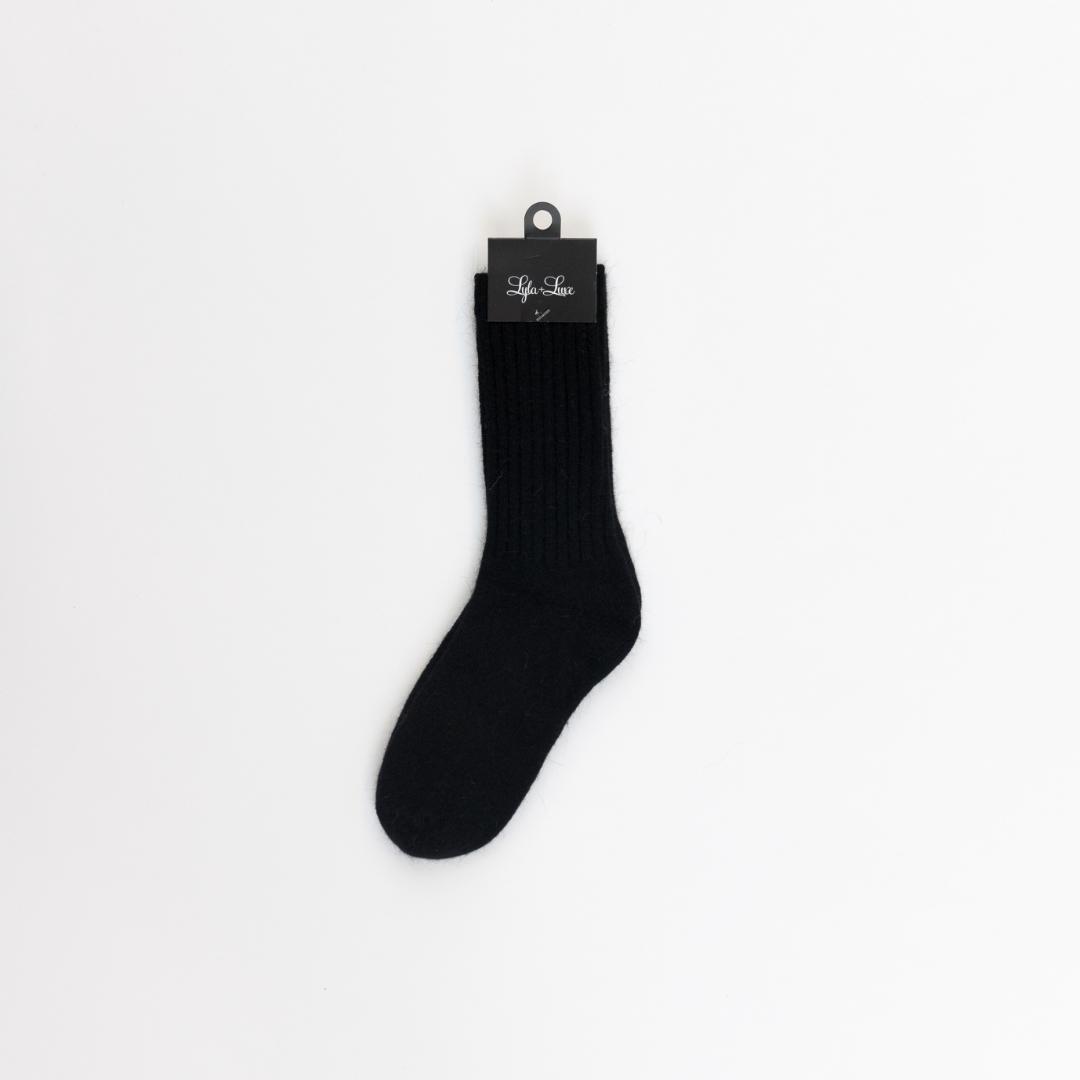 black high socks