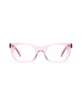 Bixby Reading Glasses | Polished Clear Pink