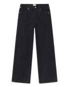 a dark wash straight legged jean by Citizens of Humanity
