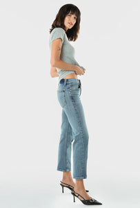 Rae mid rise straight jean