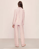 Eberjey Gisele Long Sleeve Striped Pajamas