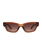 brown frame sunglasses 