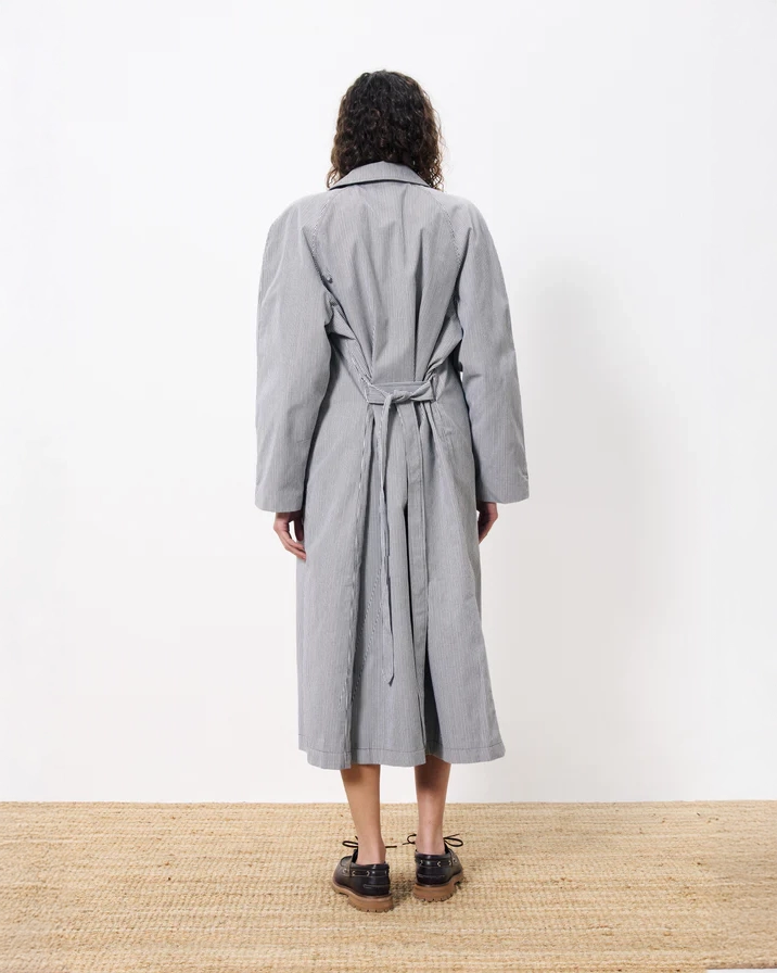 Frnch Nelcy Trench Coat