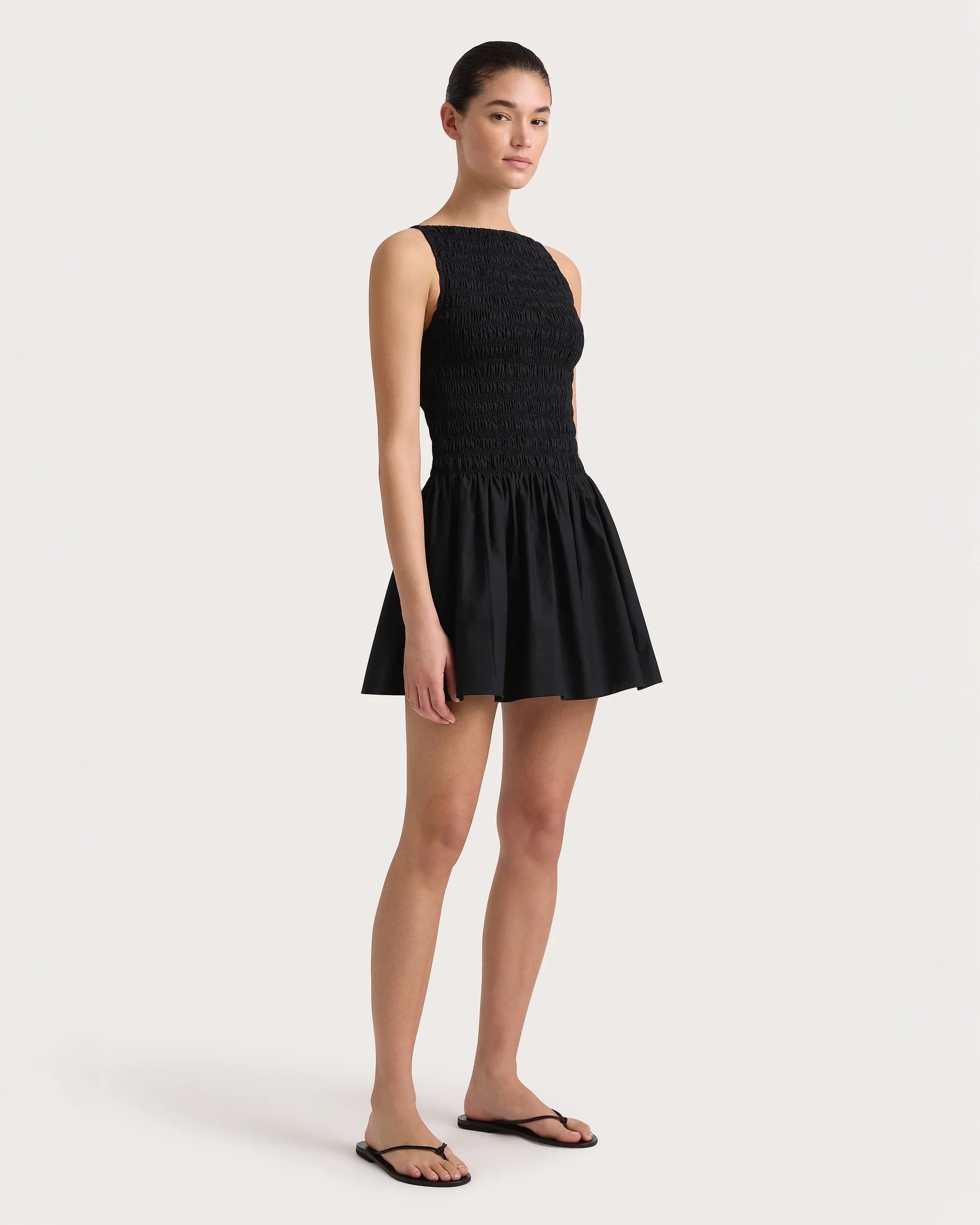 Noa Mini Dress in Black by Faithfull the Brand 