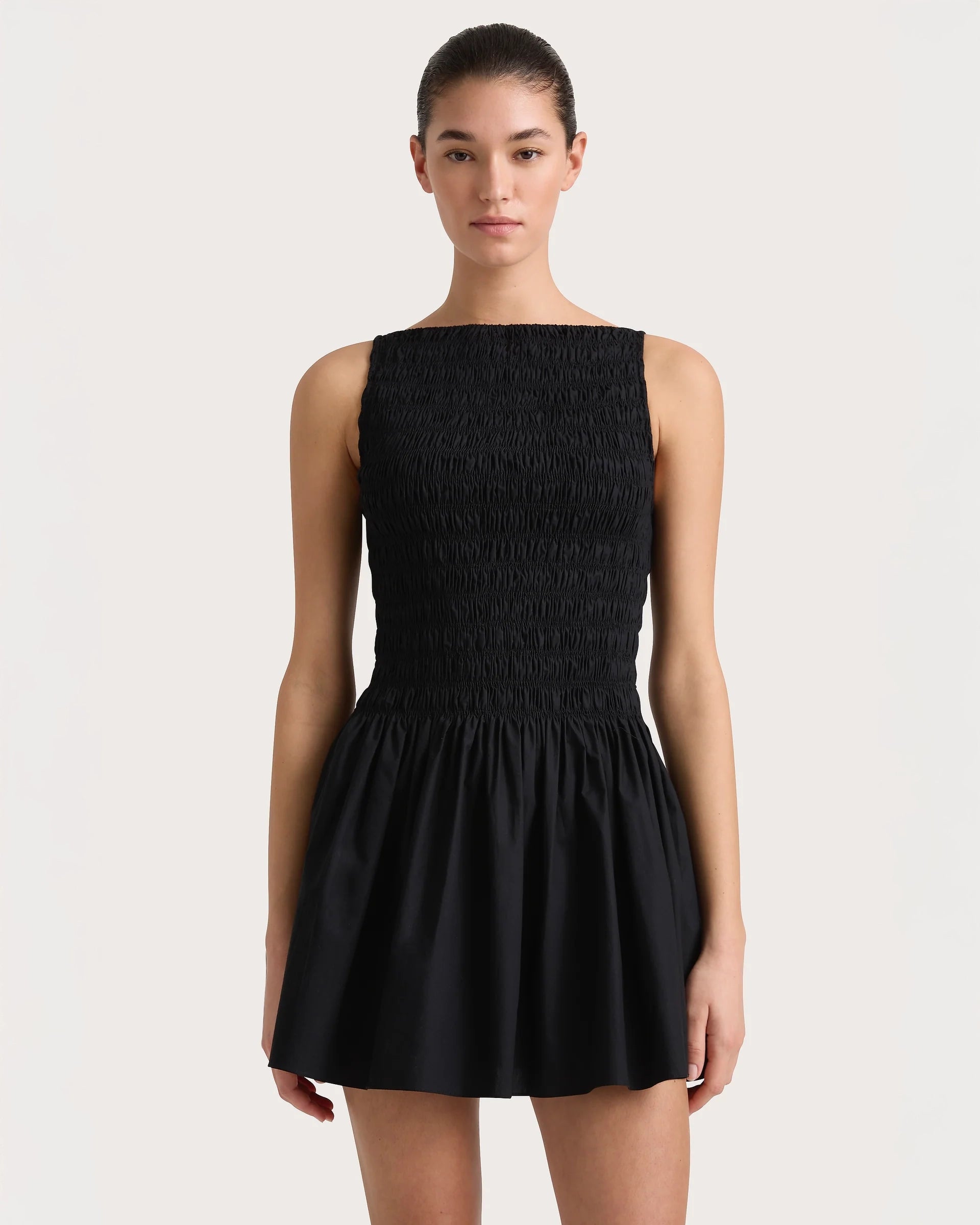 Noa Mini Dress in Black by Faithfull the Brand 