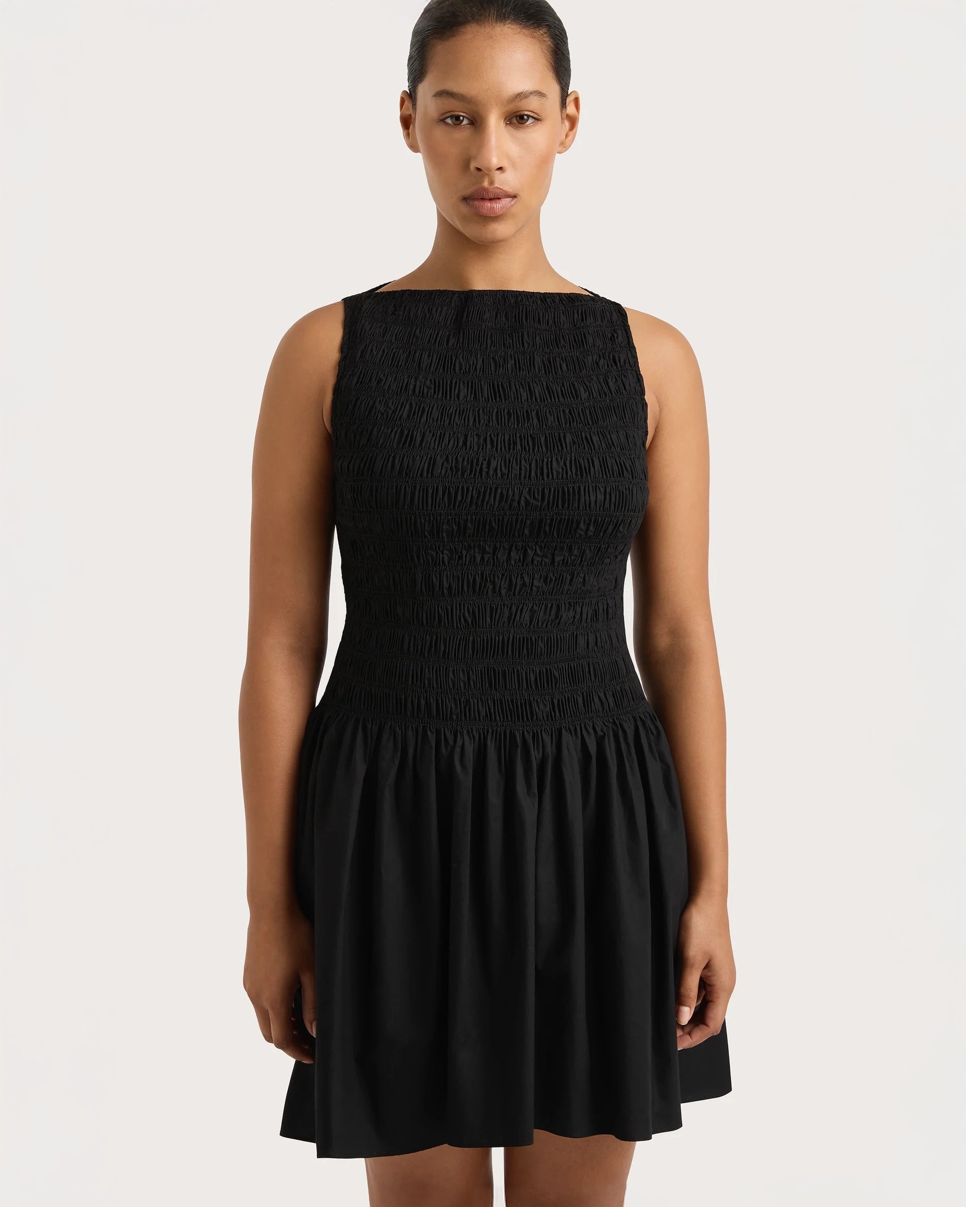 Noa Mini Dress in Black by Faithfull the Brand 