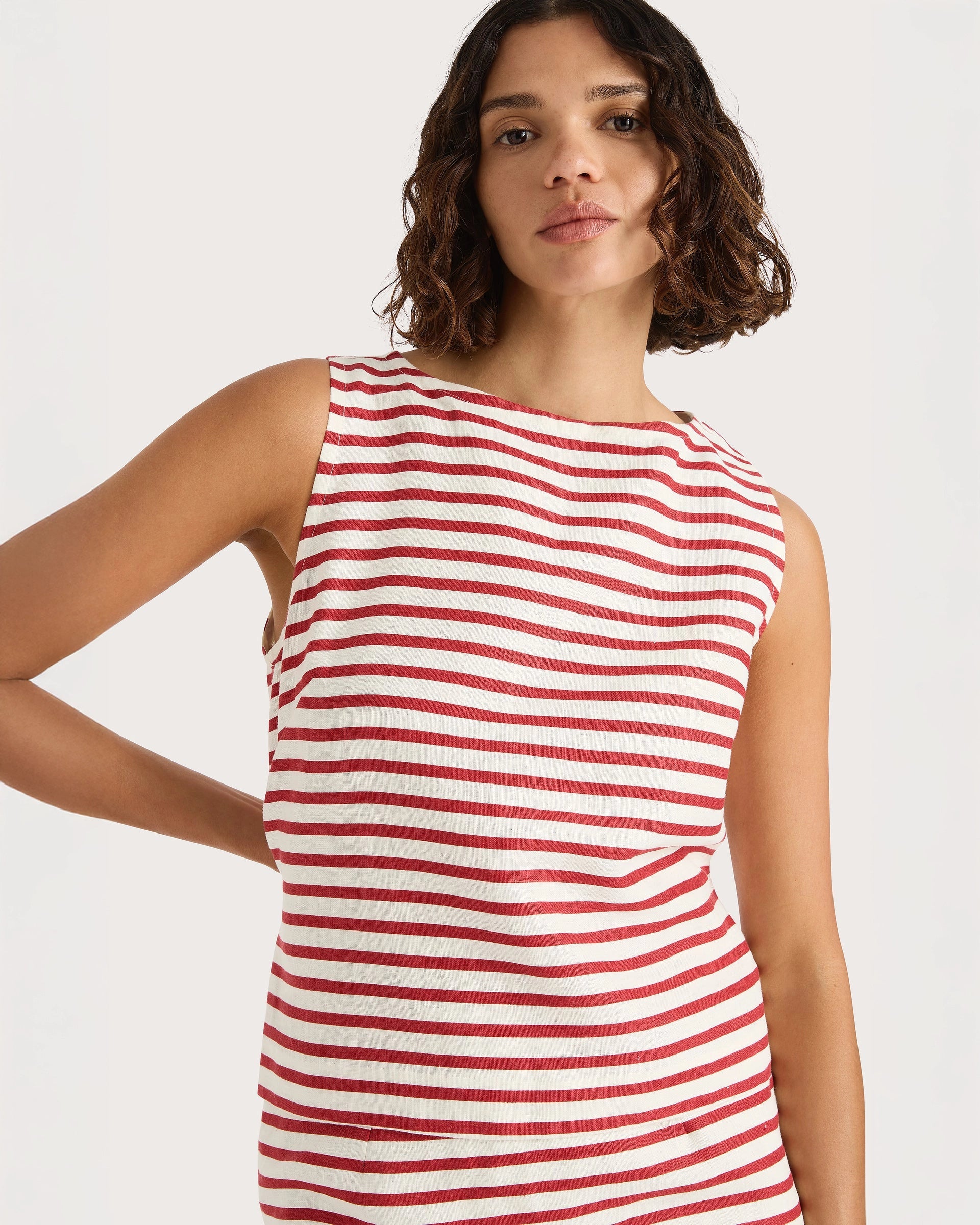 Faithfull the Brand Kelly Top Breton Stripe