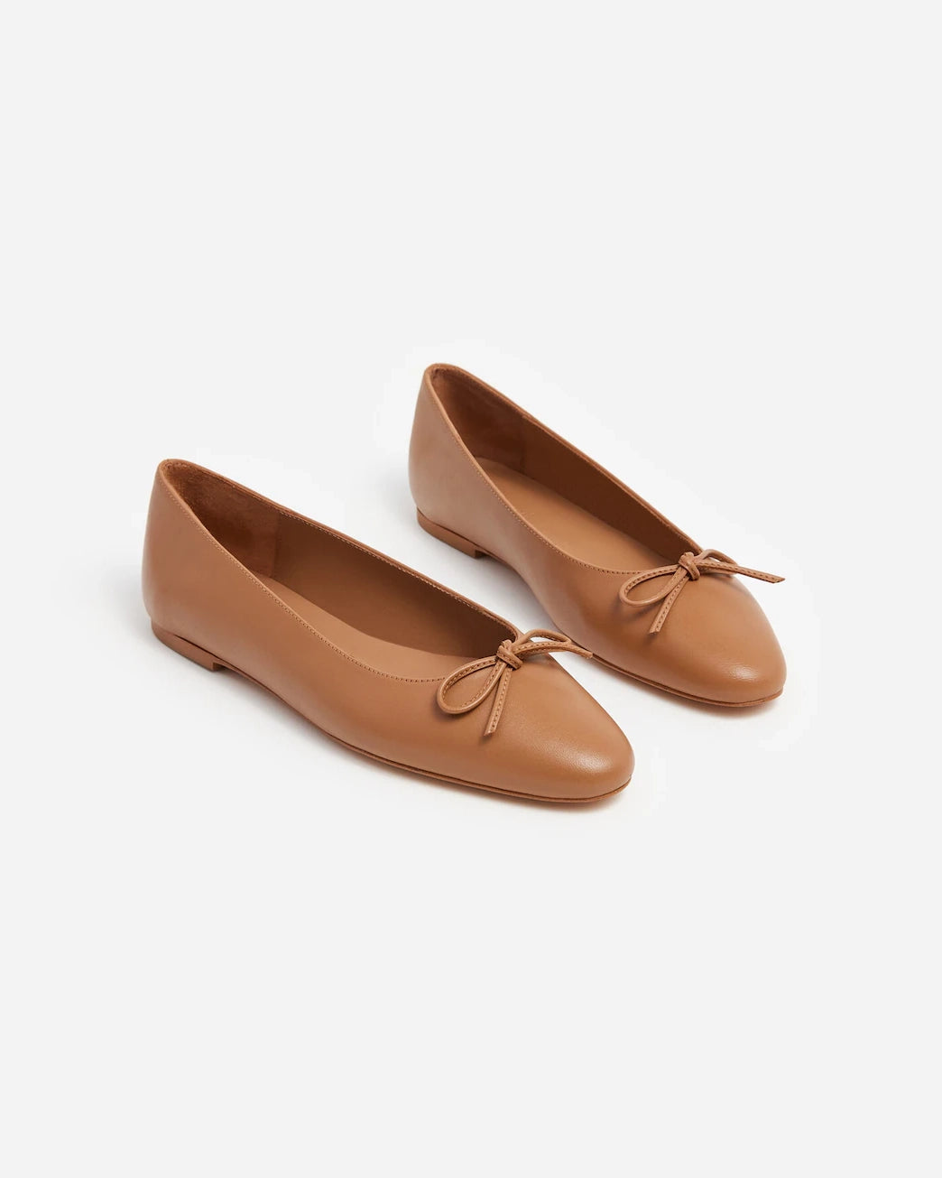 Flattered Bodil Ballet Flats in Cognac