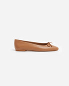 Flattered Bodil Ballet Flats in Cognac