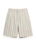Alma Short | Linen Stripe