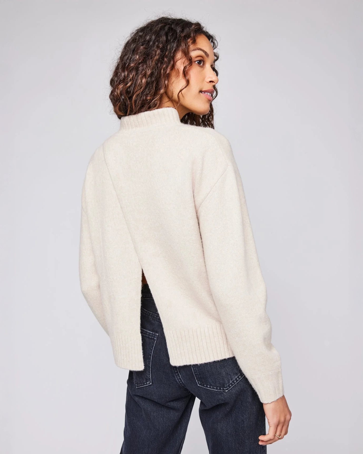 Gentle Fawn Crane Knit Sweater in Ivory