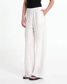 Lost in Lunar Ginny Linen Pants in White