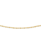 A Gold Bar Ball Chain Necklace