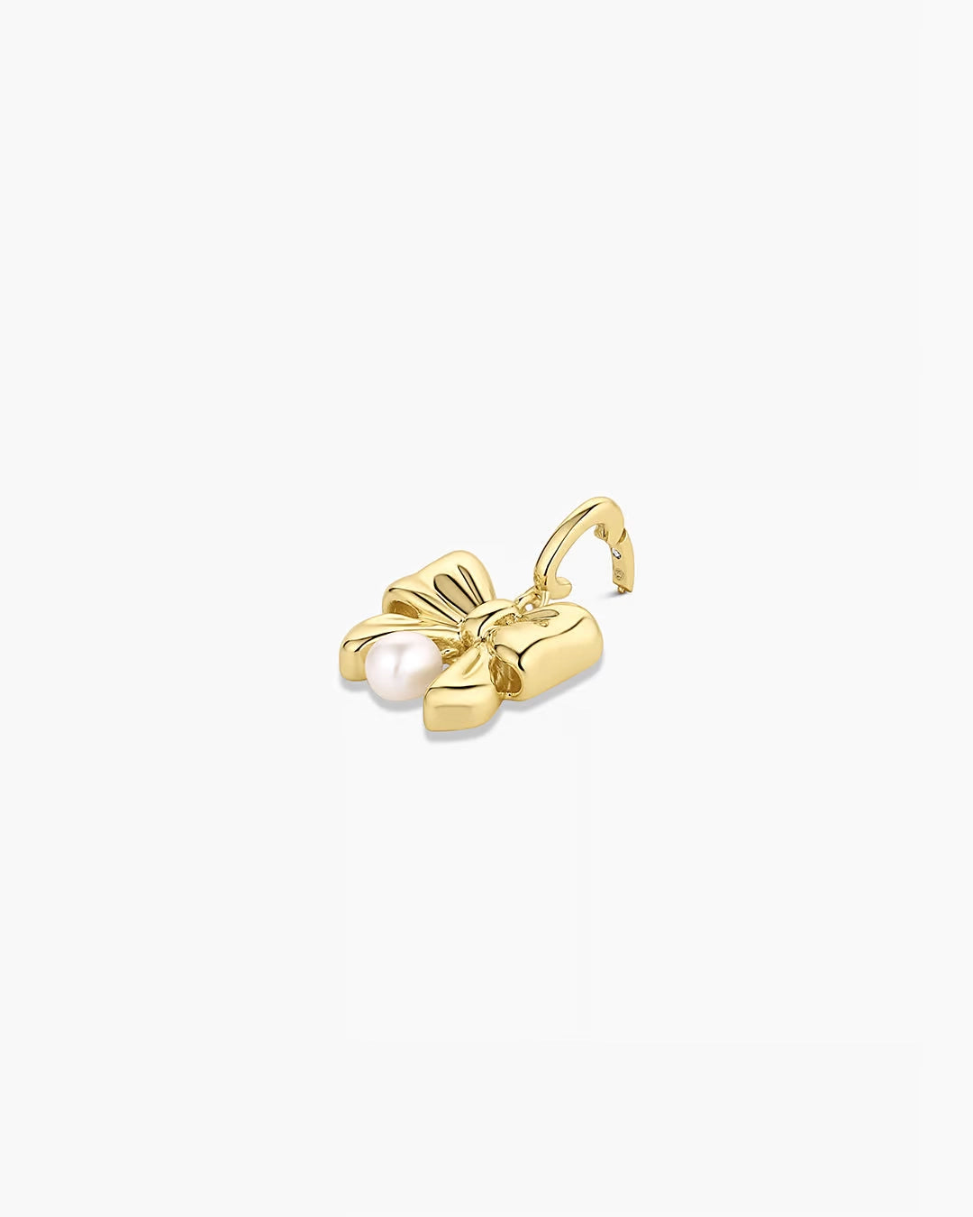 Gorjana Bow Pearl Parker Charm