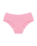 a pink hipster boyshort underwear made from tencel fabric