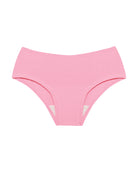 a pink hipster boyshort underwear made from tencel fabric
