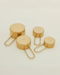 SIMPLE MEASURING CUPS - BRASS
