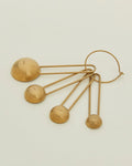 Simple Measuring Spoons | Brass