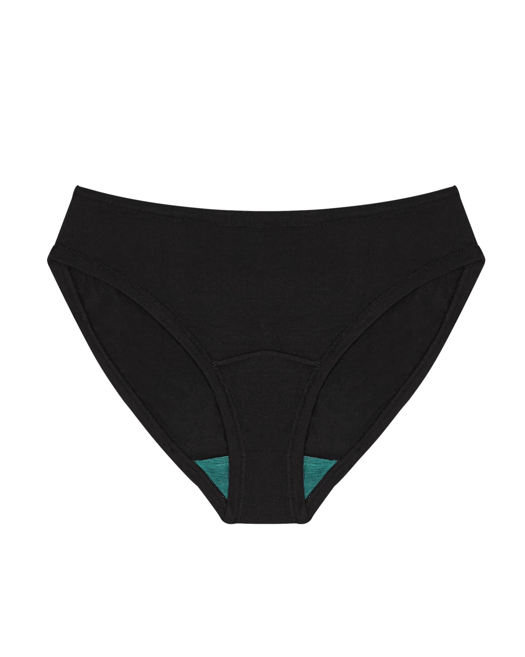 Black bikini underwear in modal by Huha