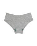 grey hipster boyshort underwear made from tencel fabric