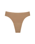 Seamless High Rise Thong | Tan