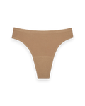 Seamless High Rise Thong | Tan