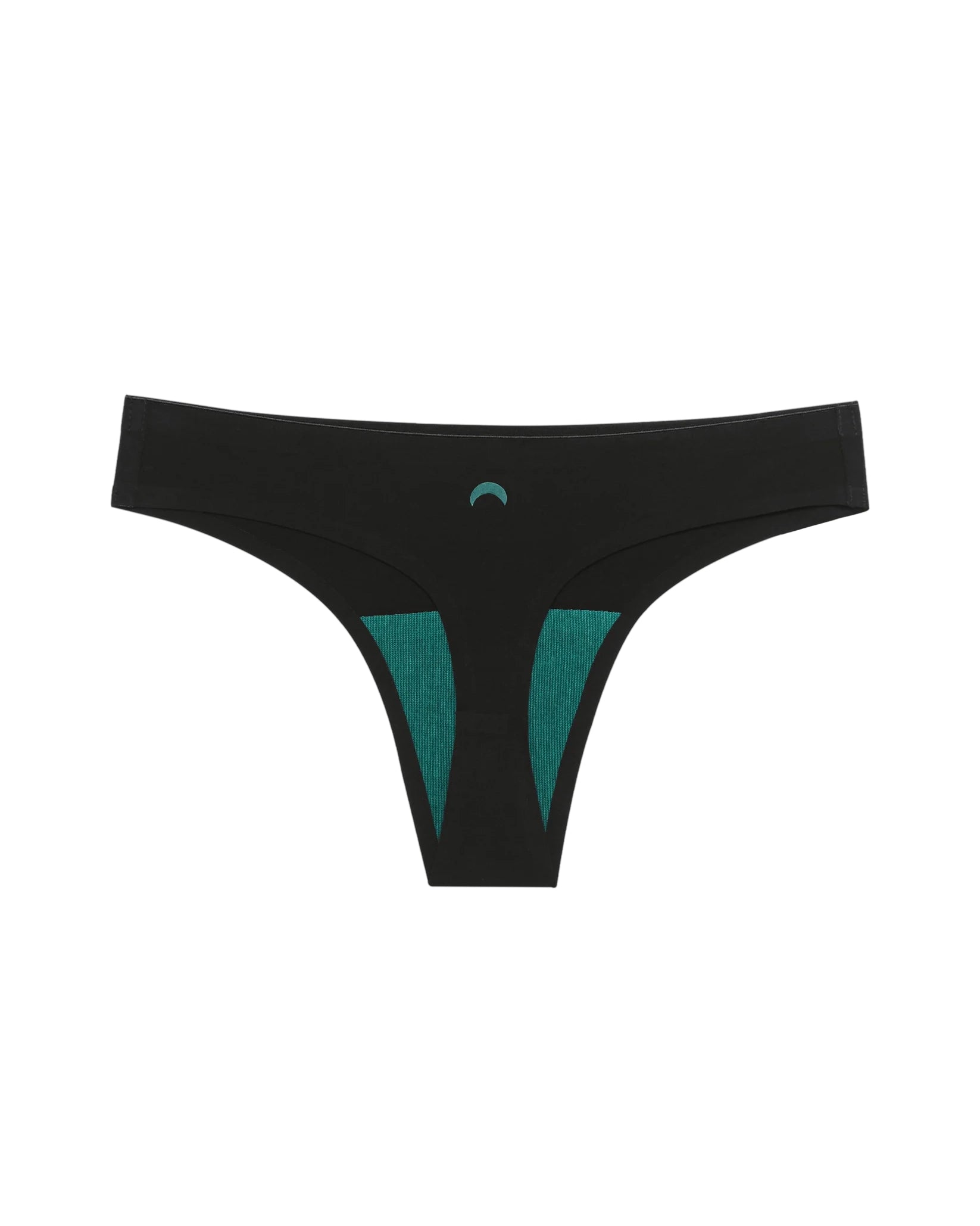 Huha Seamless Low Mid Rise Thong in Black 