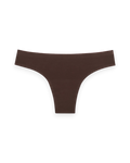 Seamless Low-Mid Rise Thong | Mocha