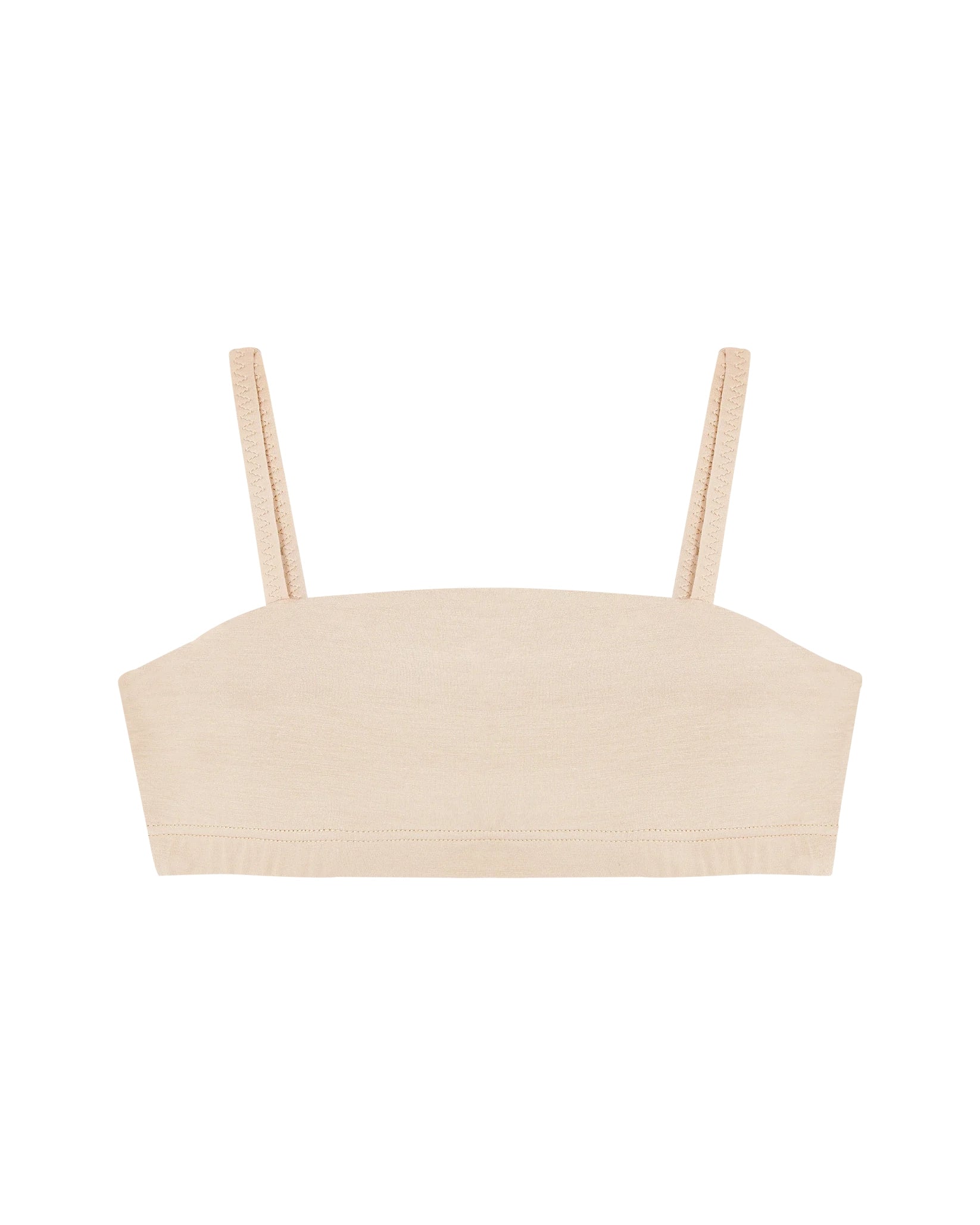 Bandeau style bralette made from modal in beige