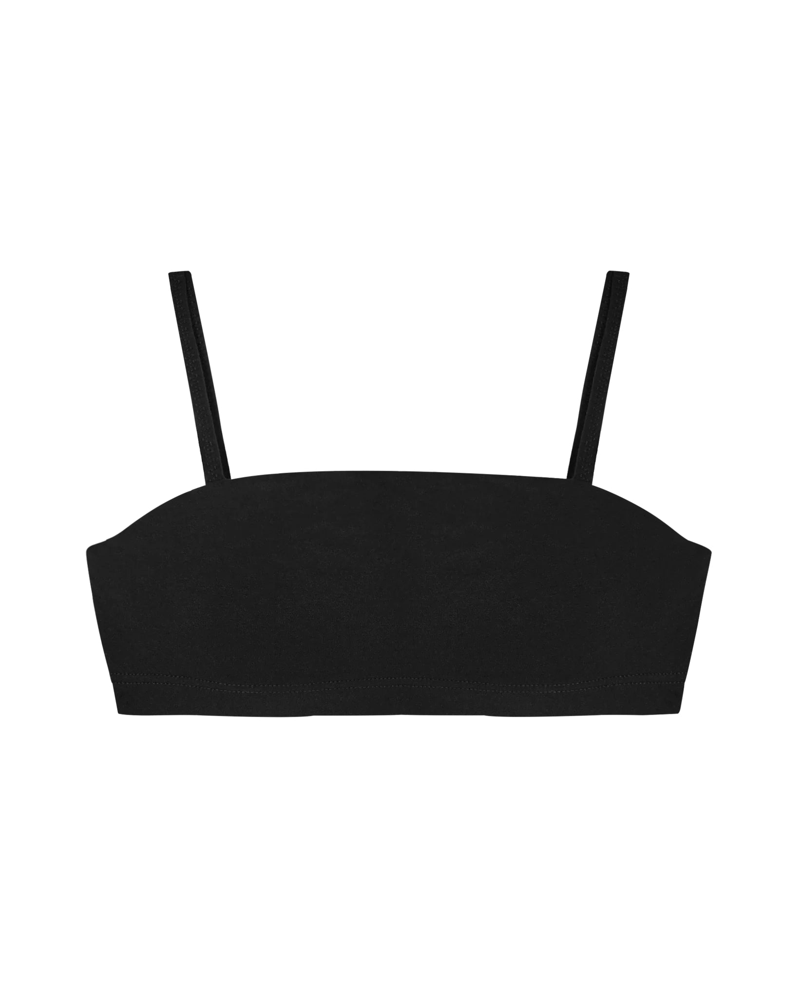Bandeau style bralette made from modal in black