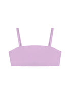Bandeau style bralette made from modal in light purple 