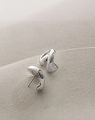 statement silver earrings