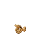 gold swirl ear cuff