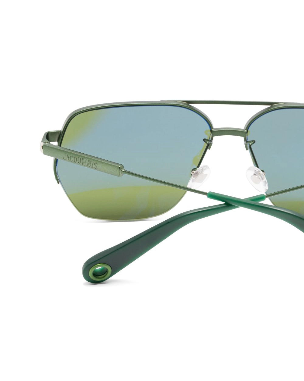Jaquemus Aviator Sunglasses in Green