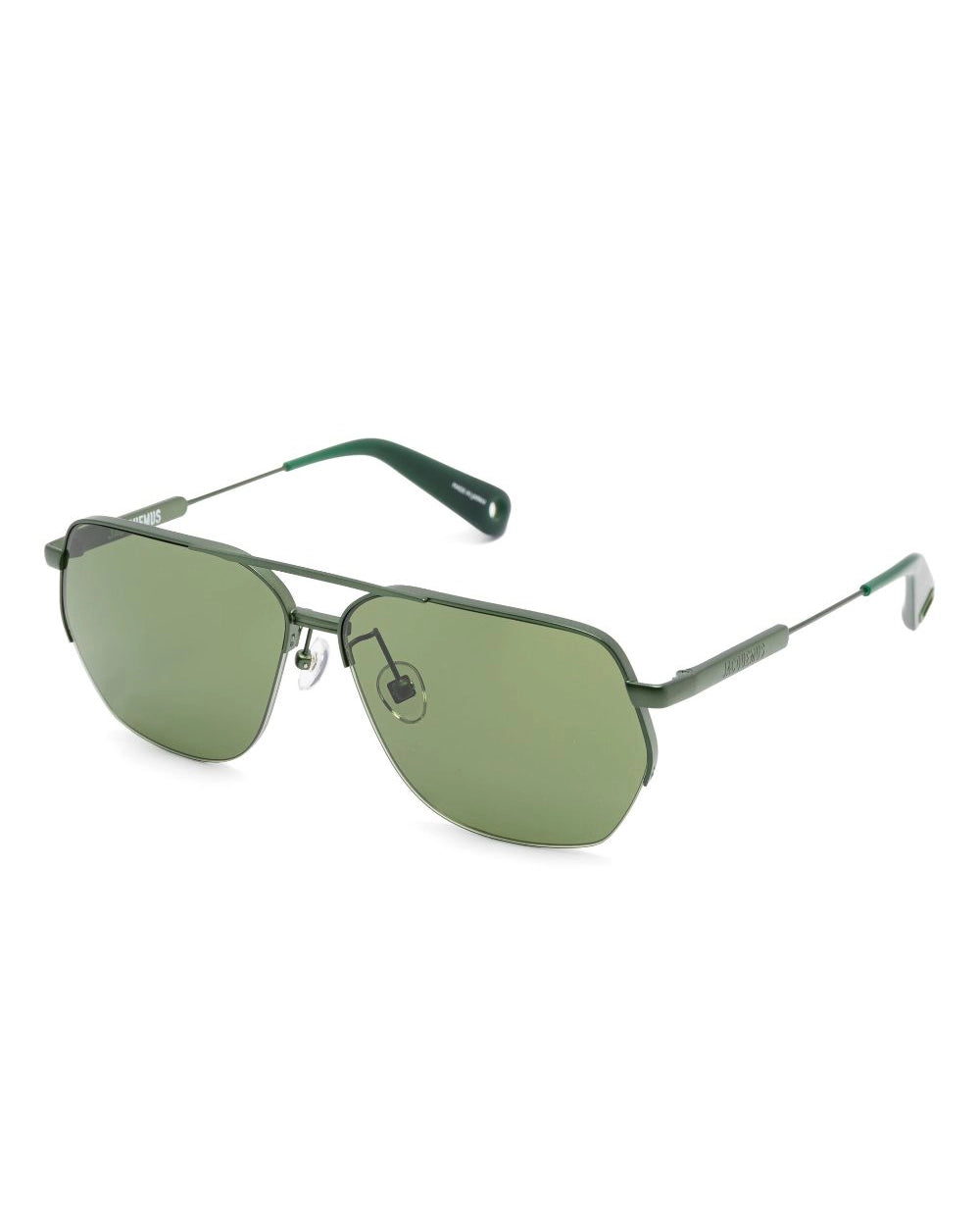 Jaquemus Aviator Sunglasses in Green