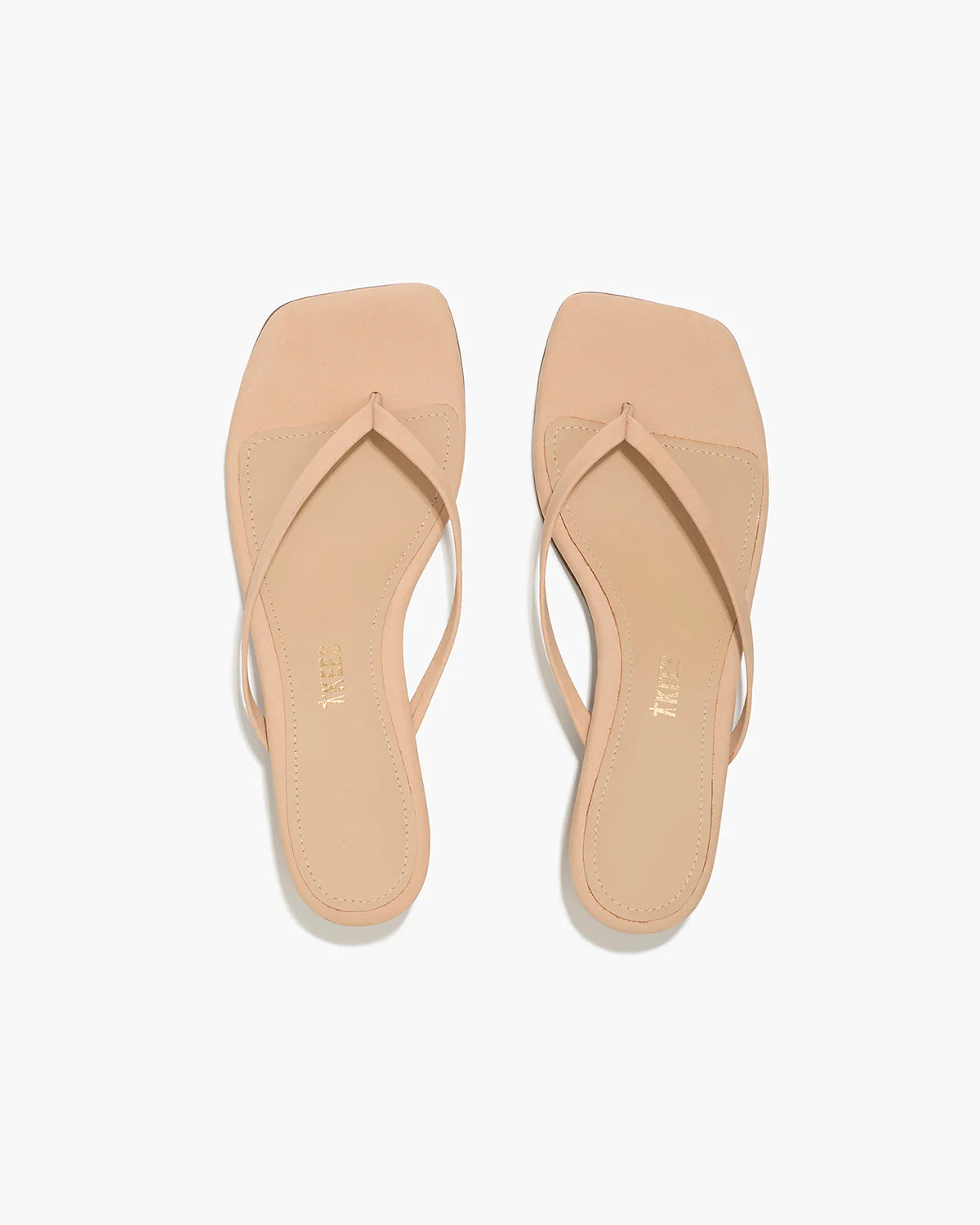 beige suede kitten heel shoe