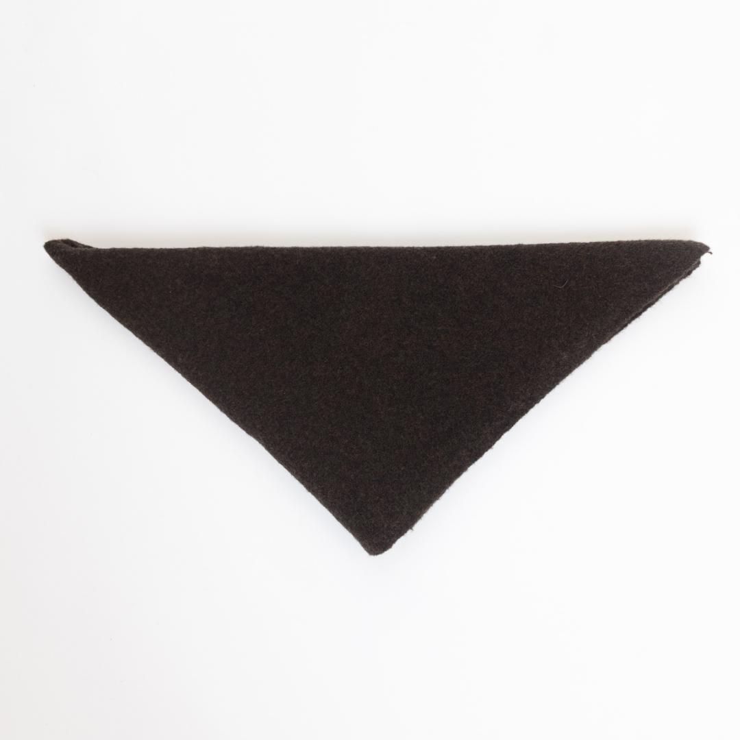 brown knit scarf